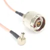 RF N do CRC9 Kabel Pigtail N Męski Złącze CRC9 Mężczyzna Złącze kątowe RG174 / RG316 / RG316D do modelu Huawei