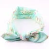 Hot Baby Girl Hair Bow pałąk Kwiaty Drukuj Kwiatowy Hairband Turban Knot Nakrycia Nakrycia Noworodka Dziecięce Toddler Dziewczyny Akcesoria do włosów