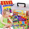 Groothandel 1000 stks Kinderen Puzzel Speelgoed voor Kinderen Stick Building Plastic Rod Magic DIY Educatief Speelgoed Verbeter Creativiteit DIY Blocks