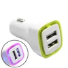 LED Dual Usb Car Charger Vehicle Portable Power Adapter 5V 1A For Samsung S8 Note 82522964