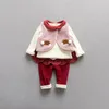 girls039 Cashmere Suit Winter Baby Suit with winter baby suit winter baby suit 5588262에 대한 두꺼운 조끼