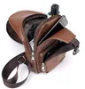 Fashion Men Waist Bag Waterproof Pouch Man Leather Casual Multifunction Cross Body Women Chest Small Belt Sport Bags H502