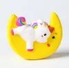 Slow Rising Squishy LICORNE LUNE Glace Flash Poudre Kawaii Téléphone Charmes Pendentif Bretelles Cadeau De Noël Anti-Stress