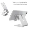 Cell Phone Stand Universal Aluminum Metal Phone Holder For iPhone 6 7 Plus Samsung S8 Tablet Desk Phone Holder Stand For Smart Wat2111358