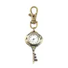 Fashion the new watch Vintage Antique Stainless Steel Quartz Pocket Watch Keychain Key Chain Unisex Gift