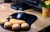 Zachte siliconen muismat Hoge kwaliteit polssteunen Optische trackball PC Dikker muismat 3D kattenpootvorm Comfort muismat Mat9526555