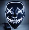 Halloween LED Lichtgevende Masker Horror Grimas Bloody El Wire Halloween Carnaval Party Club Bar DJ Gloeiende Volledige Gezichtsmaskers