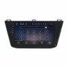 10.1 "Android 7.1 Car Radio Multimídia GPS Unidade Cabeça Carro DVD para VW Volkswagen Tiguan 2016 Com 2 GB de RAM Bluetooth Espelho-link USB DVR