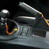 Araç Elektrik Isıtmalı Koltuk Düğmesi Çerçeve Kapak Trim İçin Subaru BRZ / TOYOTA 86 2013-17 İç Aksesuar Karbon Elyaf Çıkartmaları