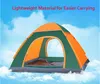 야외 3-4Persons 자동 스피드 오픈 팝업 팝업 방풍 방수 해변 캠핑 텐트 큰 공간 해변 텐트
