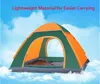 Outdoor 3–4 Personen, automatische Geschwindigkeit, offenes Wurf-Pop-up, winddicht, wasserdicht, Strand-Campingzelt, großer Raum, Strandzelte