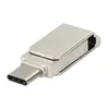 USB 3.1 Liga de Alumínio OTG Tipo-C Micro SD / TF Card Reader Adaptador para PC Phone