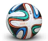 Sıcak Satış profesyonel futbol topu standart Boyutu 5 PU deri hakiki dikişsiz çocuklar ve yetişkinler için futbol eğitimi