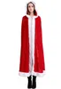 Womens Kids Cape Halloween Kostuums Kerstmiskleding Rood Sexy Mantel Hooded Cape Costume Accessoires Cosplay