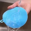 7 kleuren multifunctionele siliconen pot schotel wassen reinigingsborstel antibacteriële schuren pad keuken scrubber fruit groente schoon