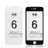 4Dフルカバースクリーンプロテクターガラス用iPhone 8 8プラス6 6S 7プラス6 6S 7 x 3D以上