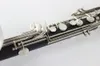 Nouvelle clarinette basse professionnelle clarinette Sib Drop B Tuning bakélite corps clarinette argent plaqué clé Instrument de musique avec étui