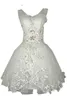 Knielengte Vrouwen Nieuwe Korte Trouwjurk Sparkly Tulle Crystal Baljurk Bridal Glitters Lace Custom Made Applicaties Party fashion269t