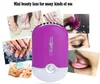 Mini 6 Colors Portable beauty nail art dryer fan fan polish dryer fan for false eyelashes DHL free shipping