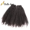 Bellahair Brazilian Hair 9a Afro Kinky Curly 10-24インディアンバンドルマレーシアのカンボジアペルーヴァージン織り