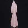 2Quot Gemstone Natural Rose Quartz Unicorn تمثال Reiki Healing Crystal تمثال شفاء الطاقة المنحوتة 4995512