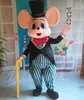 2018 скидка завод продажа хорошее зрение хорошая вентиляция большие уши крыса костюм талисмана взрослый мышь костюм талисмана для продажи