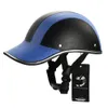 オートバイヘルメット調整可能モトクロスハーフオープンフェイスヘルメットソフト野球キャップスタイルバイクヘルメット7カラー5560cm 9398861