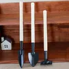 3 Piece Suit Small Harrow Spade Shovel Portable Mini Garden Tools for Planting Children Hand Tools