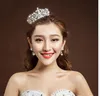 Brautaccessoires, koreanische Hochzeitsaccessoires, Diamantkronen-Hochzeitsaccessoires, runde Krone.