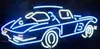 New corvette Car glass tube Neon Light Sign Home Beer Bar Pub Recreation Room Lights Windows Glass Wall Signs 17 14 inches304S