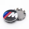 M logosu için 268mm 68mm 10pinsclip E60 E90 F10 F30 F15 E63 E64 E65 E86 Araç Tekerlek Hub HUB EMBLEM KAPAK KAPAK KAPAĞI Abs Alüminum2668350