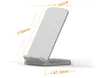 Fast Charger Qi Wireless Charging Stand Pad for Apple iPhone X 8 8Plus Samsung Note 8 S8 S7 with 2 Coils4330724
