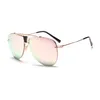 Men or women Sunglasses Original FeMale Lady UV400 Mirror Kim Kardashian Sun Glasses Full Metal New Fashion