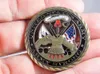 Gratis levering US Army Core-waarden Vergulde Herdenkingsuitdaging Coin Collection Art Gift Drop