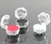 Acrylic Ring Box för Smycken Packing Display Transparenta Bärväskor för Ringgåva Hot Sale GA35