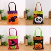 Sac fourre-tout en tissu non-tissé d'Halloween Trick or Treat Bags Sac à bonbons Handheld Portable Ghost Festival pour enfants Halloween