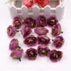100 fiori artificiali in tessuto di peonia in fiore per la festa di nozze, camera da letto, scarpe, cappelli, decorazione, fiori di seta per matrimonio