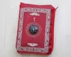 Hot Sale Portable Islamic Travel Pocket Bön Matta med Compass Multi Color Muslim Bönande Golv Mug Fällbara Mattor 100x60cm