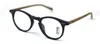 60039s Vintage Holz Braun Ovale Brillengestelle Vollrand Handgefertigte Brille Brille Herren Damen Myopie RX-fähig Brandneu2031194