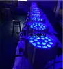 6 pezzi flightcase stage wedding led par spot light par led 18x12w rgbw 4in1 zoom par can light
