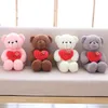 Orsetto di peluche adorabile da 50 cm, orsetto di cotone imbottito con cuore Dol