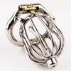 Stealth Lock Chastity Cage With Urethral Catheter Stainless Steel Male Chastity Device Sex Toys For Men Penis Lock Cock Ring