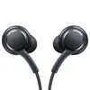 Logo olmadan S6, S7 Not 8 Kulaklık için Samsung Galaxy S8 S8 Artı Kulak Kablolu Kulaklık Stereo Ses Kulaklık Ses Kontrolü İçin