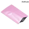 pink aluminum foil