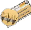 Maquillage professionnel Individuel Cluster Eye Lashes Greffage Faux Faux Eyelashe Extension Mink Black Tools 1Set = 60 clusters