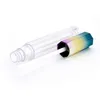 5ML élégant vide octogonal 3 couleurs dégradé brillant à lèvres Tube brillant à lèvres cosmétique conteneur liquide rouge à lèvres bouteille de stockage