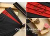 Mini ventilatore portatile portatile patchwork per donna Ventaglio pieghevole in bambù pieno Ventilatori giapponesi artigianali tradizionali cinesi per matrimoni