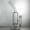 Siklon Bong Cam Bongs Bubbler Silindir Cam Kabarcık Bong Tornado Figürmü Lifebuoy Base Siklon Perkolator 10 '' Cam Su Boruları Bükülmüş Boyun Su Bong