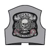Whole Custom 10 5 inches Huge Embroidery Biker Patches for Jacket Back MC Surport PUNK LUCKY 7270C