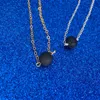 Natural Stone Lava Rock Bead Aromatherapy Essential Oil Diffuser Necklace Pendant Silver Gold Chains Fashion Jewelry for Women